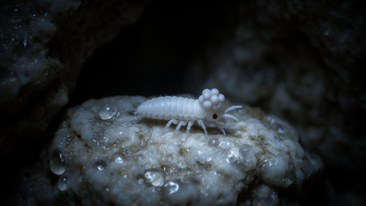 Blind Cave Springtail With Six-Lobed Sensory Organ Discovered in Iranian Cave