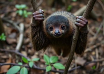 Tracked Sloth Survives Release in Ecuadorian Dry Forest