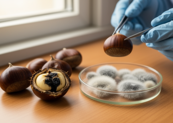 Two Fungal Genera Merge as One Name Resolves a Chestnut Nut Rot Mystery