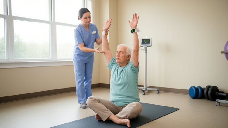 Yoga rehabilitation after PCI improves quality of life, not primary exercise capacity