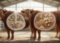 Rumen microbial functions associated with lipid differences in two cattle breeds