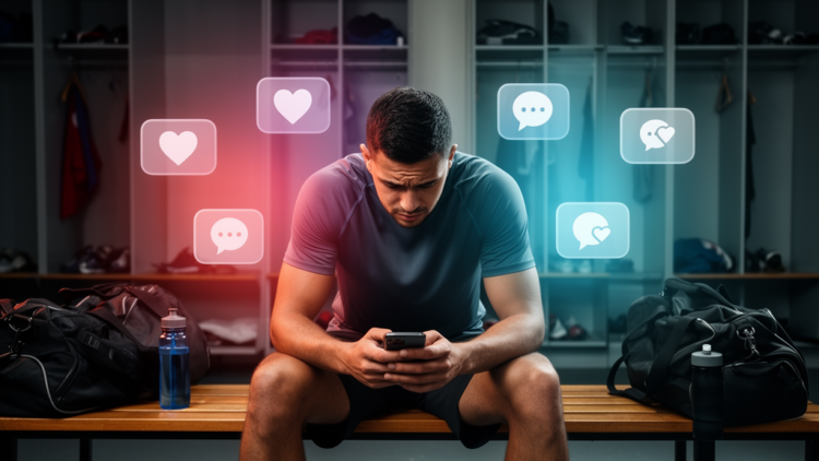 Psychological Correlates of Social Media Addiction Symptoms in Professional Athletes