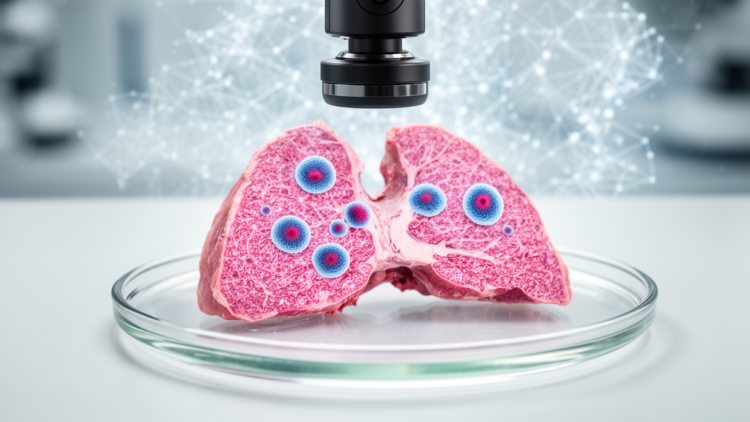 Machine learning links immune-cell measures to resected lung cancer prognosis