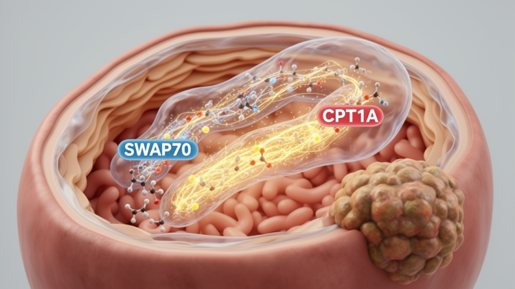 SWAP70 promotes liver cancer growth through CPT1A-dependent fatty acid oxidation