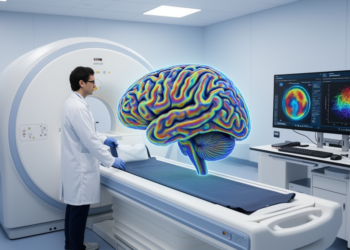 Self-supervised deep learning enables reliable 20-fold accelerated fMRI mapping