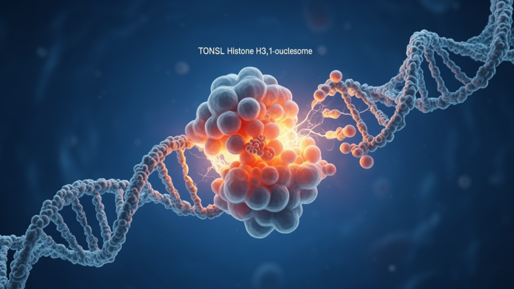 Cell studies link TONSL recognition of histone H3.1 to DNA repair