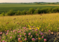 Wild Bee Conservation: Habitat Heterogeneity and Ecological Improvement in Agricultural Land With Open Grassland