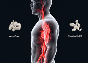 Prompted VesselSAM outperforms standard LoRA in aortic vessel segmentation