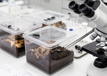 Lab Study Links Combined Beetle Density and Sex Ratio to Burial and Brood Traits