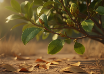 Research report: Lessons from a tropical deciduous shrub species: leaf fall can play a more important role than rain in leaf budding