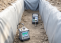 Particle Sensor Preceded HCl Detector in One Simulated PVC Trench Test