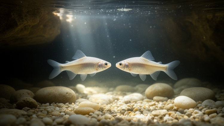 First stygobiotic Garra rufa found beside Iranian cave fish