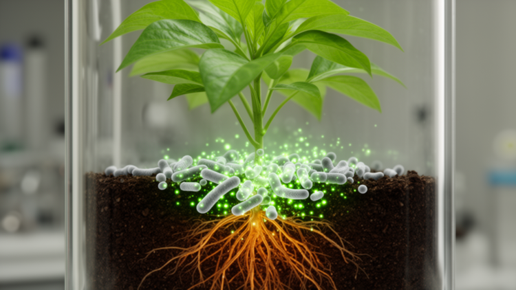 Research report: Genetic code expansion enables plant-directed control of bacterial activity