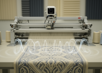 AI-guided symmetry speeds search for sound-absorbing woven designs