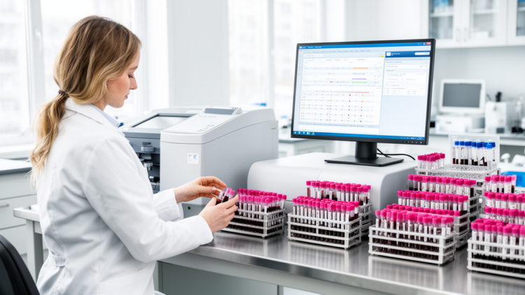Retrospective blood test study shows high breast cancer discrimination