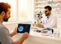 Pharmacy AI linked to eye screening and glaucoma adherence in Jordan