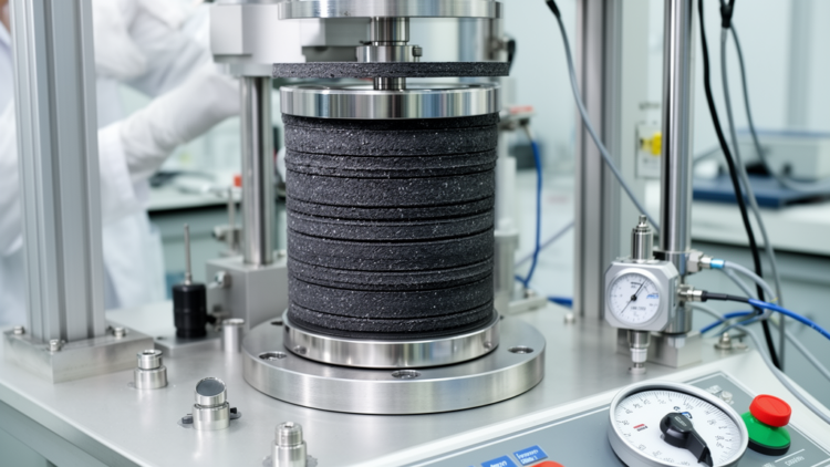 Recycled rubber–steel dampers improve cyclic resistance in laboratory tests