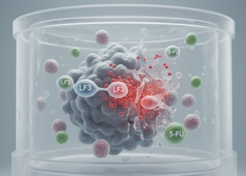 LF3 restores 5-FU sensitivity in resistant colorectal cancer cell model