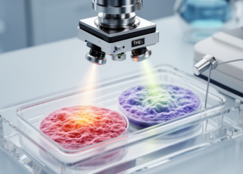 Dual-channel terahertz biosensor distinguishes colorectal cancer fibroblast subtypes