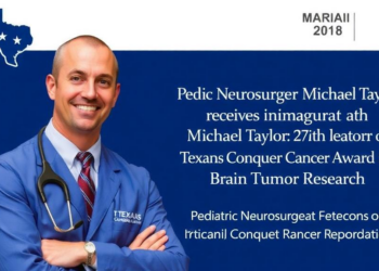 Pediatric Neurosurgeon Michael Taylor Receives Inaugural Texans Conquer Cancer Award for Brain Tumor Research