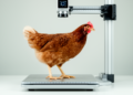 Multimodal semantic segmentation measurement of shank length in live chickens based on SegFormer and geometric positioning strategy