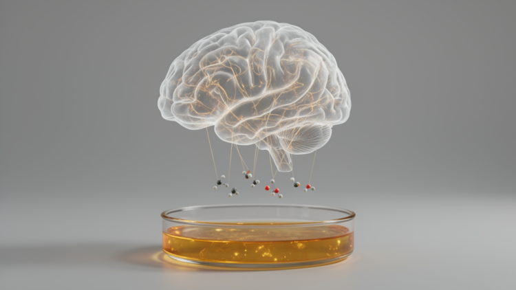 Plasma Metabolites Show Sparse Links to Brain Networks in Healthy Adults