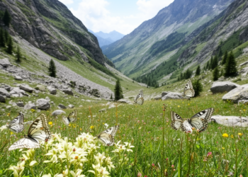 Lack of genetic structure suggests high connectivity of Parnassius phoebus between nearby valleys in the Alps
