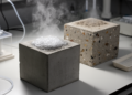 Carbonation curing helps plain concrete but may shorten blended-cement life