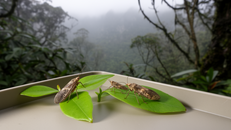 Two new psyllid species and a revised identification from Mount Kinabalu