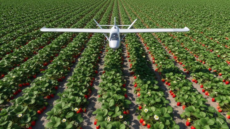 UAV 3D canopy models estimate strawberry dry biomass in Florida field trial
