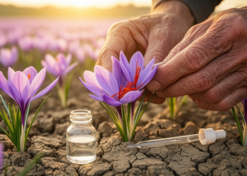 Serotonin and 24-epibrassinolide enhance physiological performance and saffron quality under water deficit: evidence from two-year field and multivariate analyses