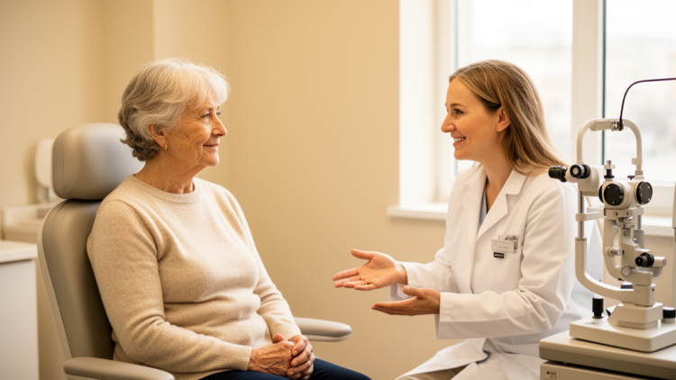 Health literacy moderates the link between health perception and surgical fear in cataract patients