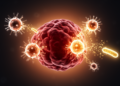 Synergistic restoration of NK cell cytotoxicity against solid tumors via sLTA-mediated dual-action modulation