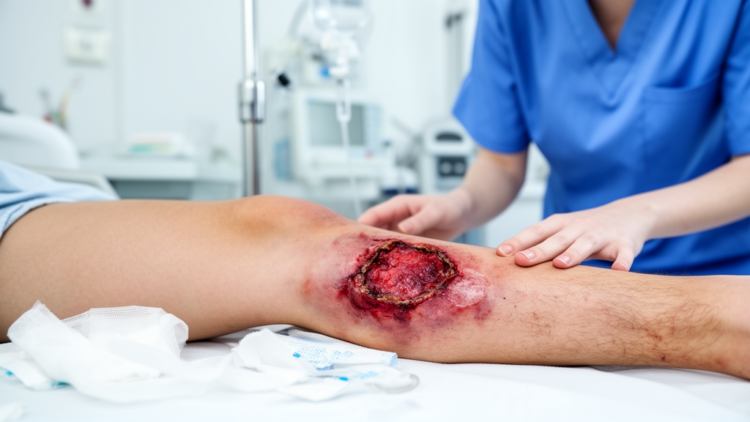 Case report links uncertain initial injury with later multidrug-resistant wound colonization in a 20-year-old man