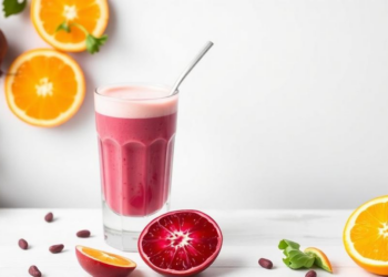 Beetroot and Orange Juice Turn Drinking Yoghurt Into an Antioxidant Powerhouse