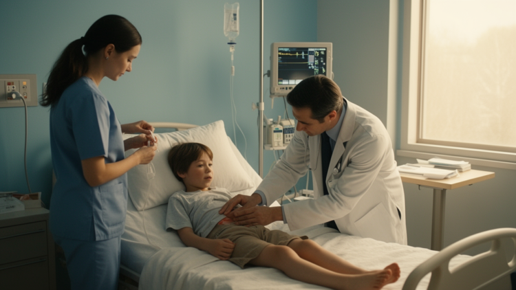 Case report: Behçet’s disease initially mistaken for appendicitis in a 12-year-old girl