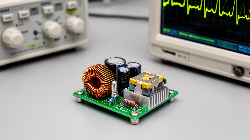 Laboratory prototype tests single-switch quadratic DC–DC converter with