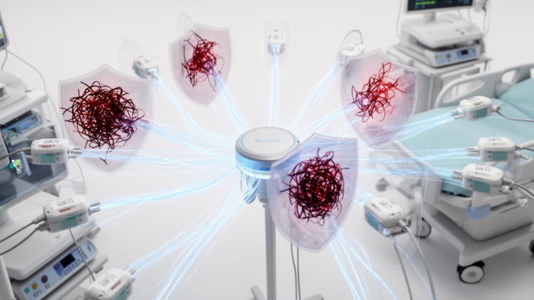 Systematic review maps poisoning threats and layered defenses in federated learning for medical IoT
