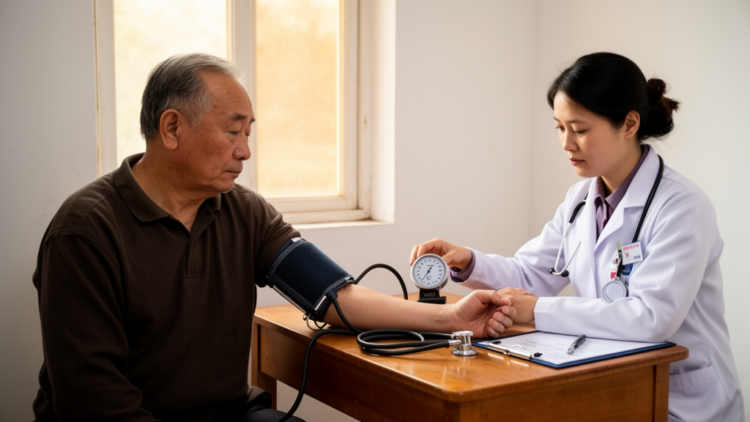 Telephone follow-up linked to poorer blood pressure control in Chinese primary care cohort