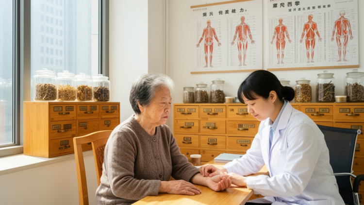 Community-based traditional Chinese medicine health service use among older adults and provider-reported delivery barriers in Wuhan, China: an explanatory sequential mixed-methods study