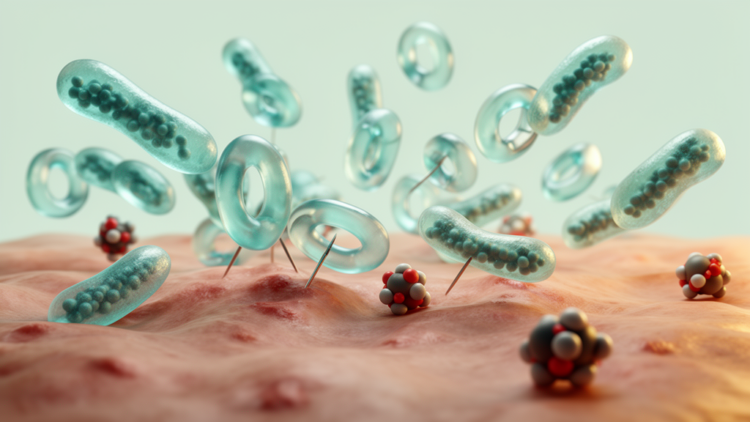 Antimicrobial cyclic peptide shows multi-target effects in laboratory acne models