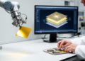 Hybrid machine-learning model improves TiN thickness prediction with limited calibration data