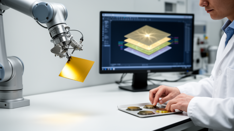 Hybrid machine-learning model improves TiN thickness prediction with limited calibration data