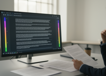 Observational study finds context-dependent AI grading discrepancies in professional accounting exams