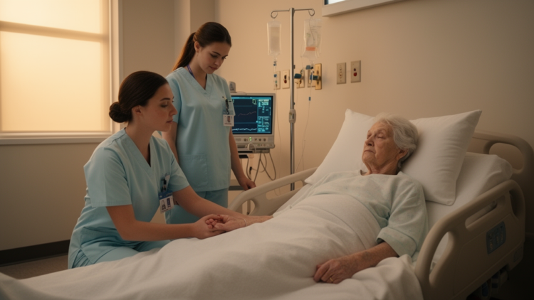 Quasi-experimental study links scalable end-of-life care simulation with short-term competence gains in nursing students