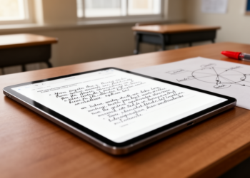 Automated handwritten-answer framework shows 87.4% agreement for text and 85.1% for figures in small validation study