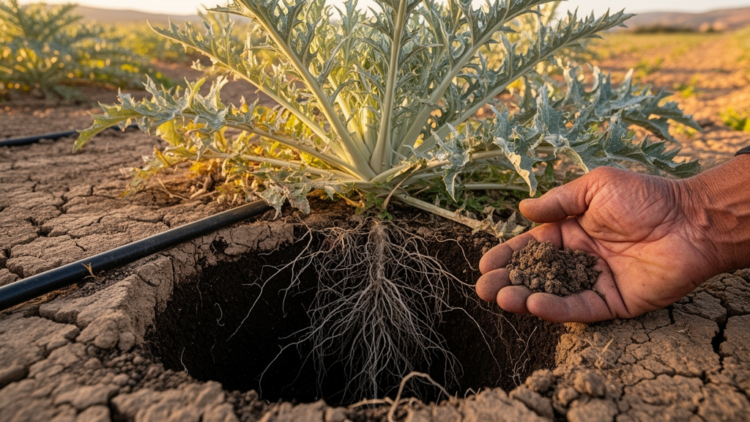 Arbuscular mycorrhizal fungi inoculation and deficit irrigation mediate phytochemical quality and antioxidant activity of cardoon (Cynara cardunculus var. altilis) leaves