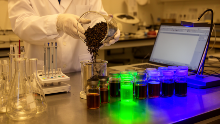 Machine learning-assisted hydrothermal process optimization yields carbon quantum dots from tea waste