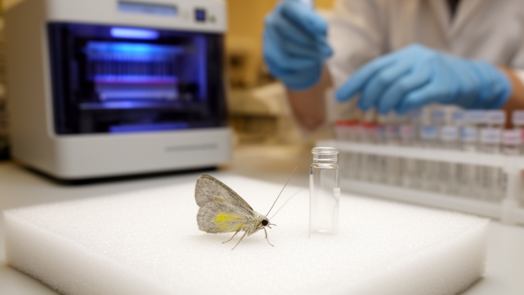European Setina moth barcodes resolve three main lineages but leave species limits uncertain