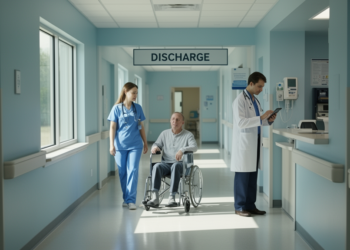 Automated Prompt Optimization Improves Same-Day Discharge Prediction in a Retrospective Inpatient Cohort Study
